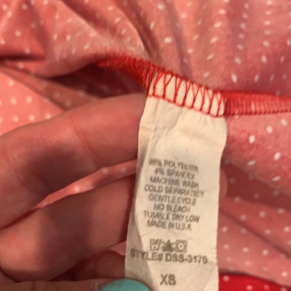 Veronica M Red Polka dot Strapless dress
Size: XS - Picture 6 of 9